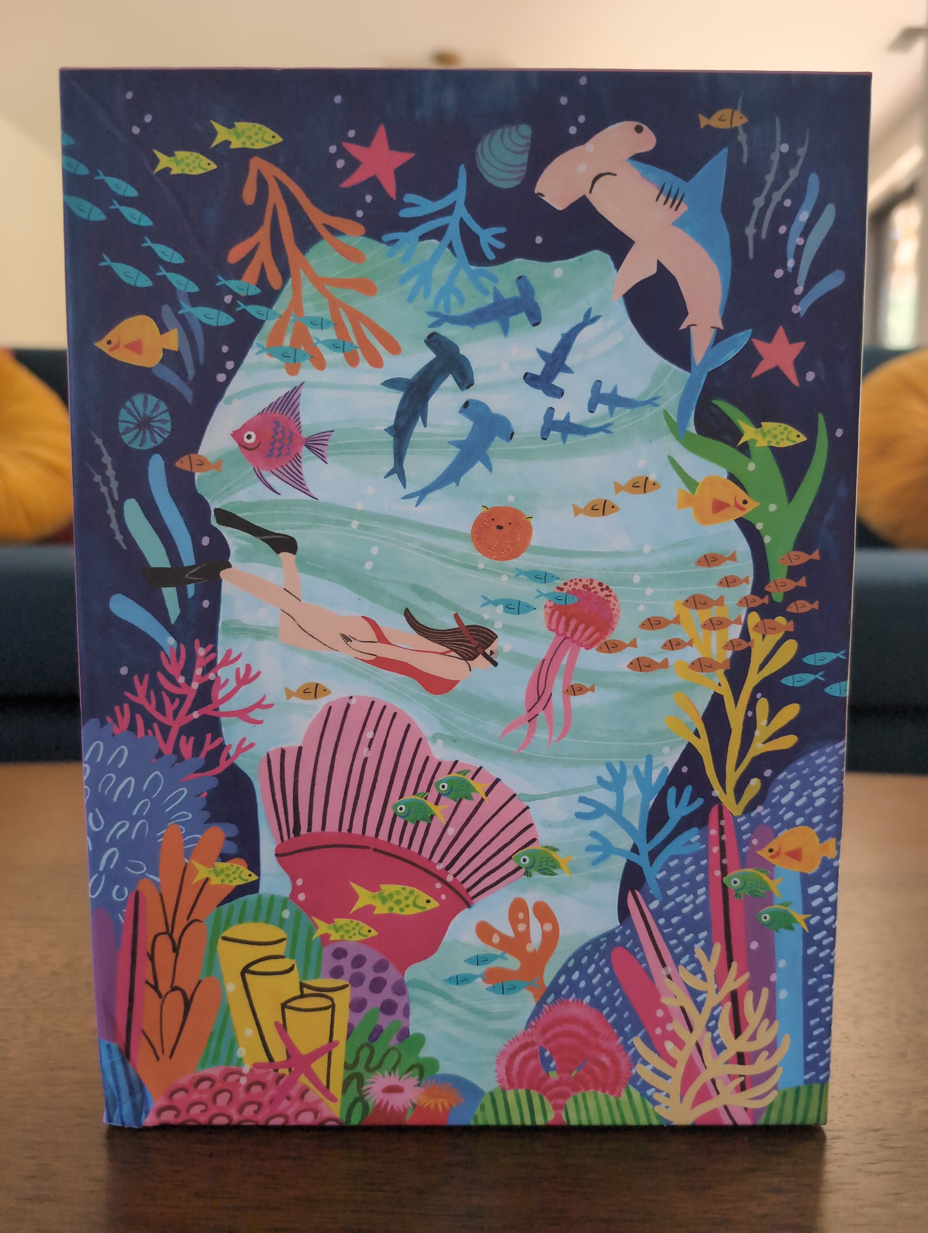 Diver, 70-piece puzzle, Surf Shack Puzzles