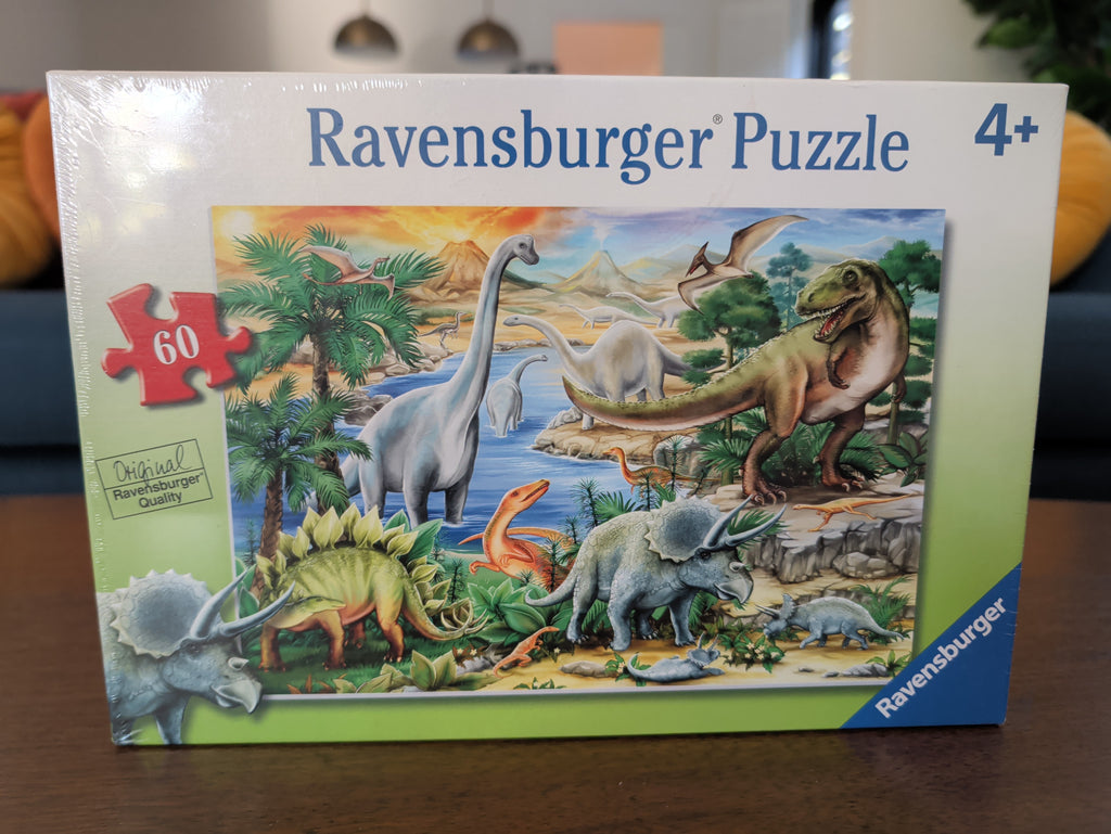 'Prehistoric Life,' 60-piece kids' puzzle, Ravensburger