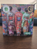Colorful Kimono Mosaic, 500-piece puzzle, Lucky Puzzles