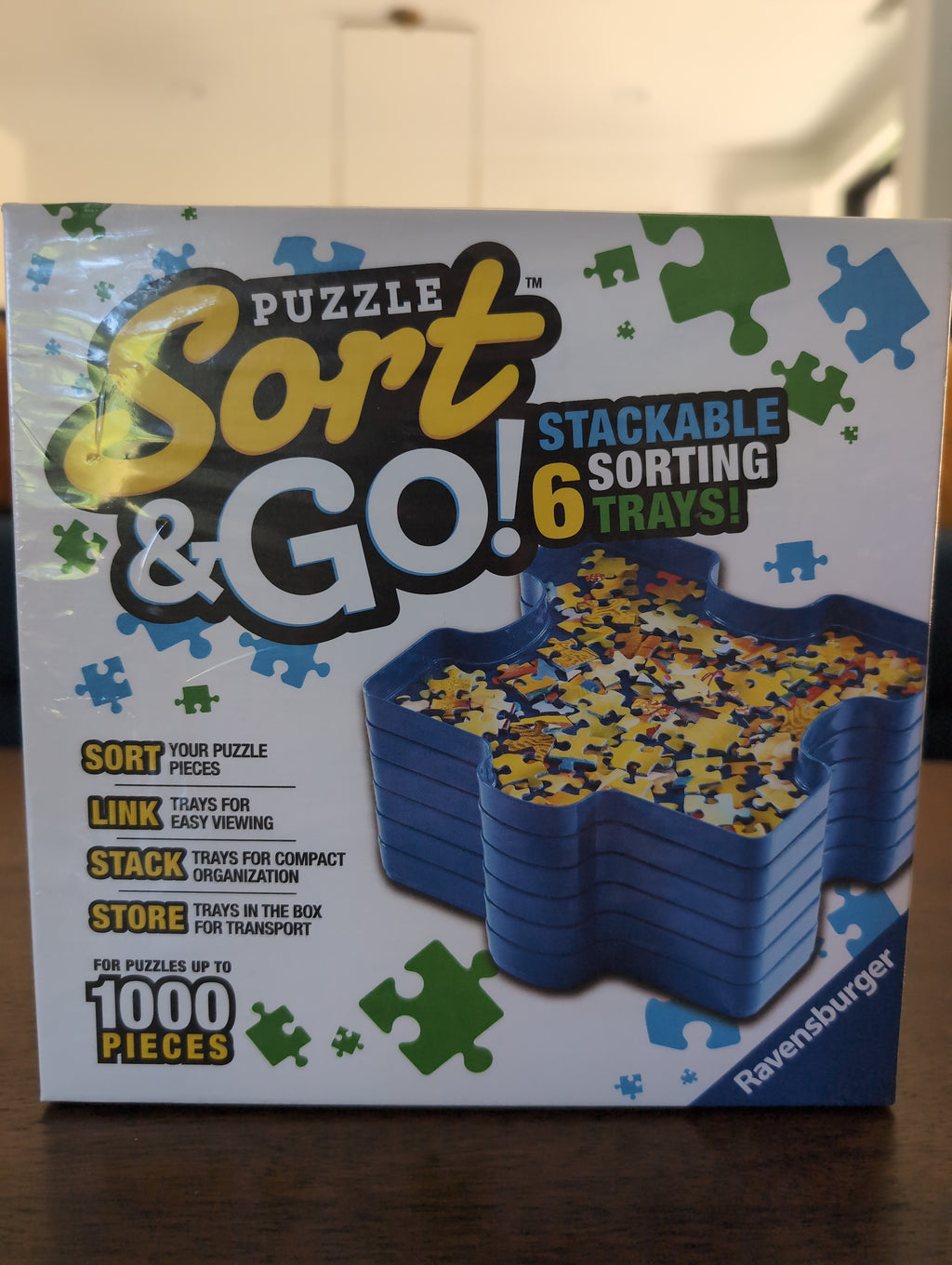 Sort & Go, 6 stackable sorting trays, Ravensburger