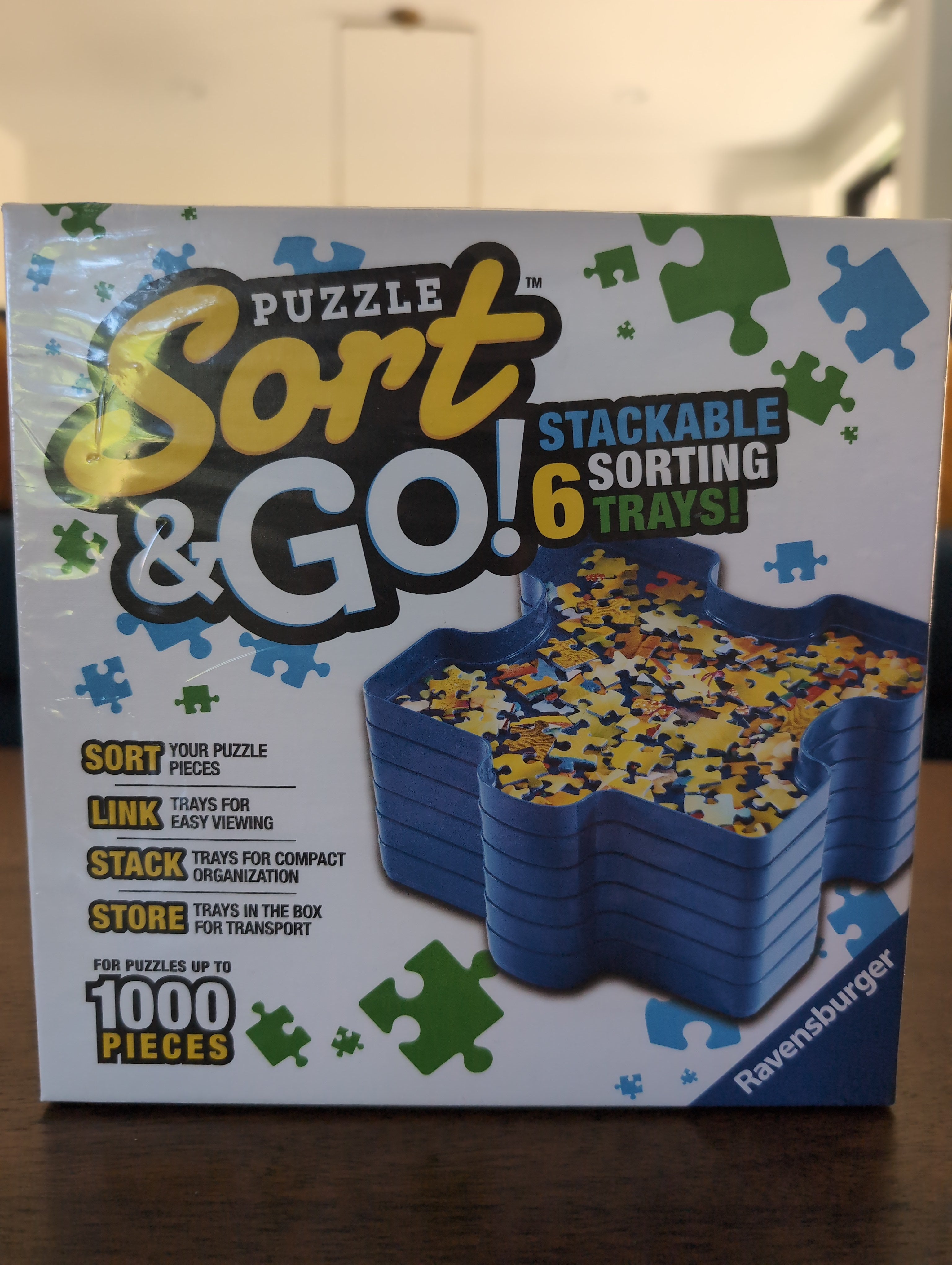 Sort & Go, 6 stackable sorting trays, Ravensburger