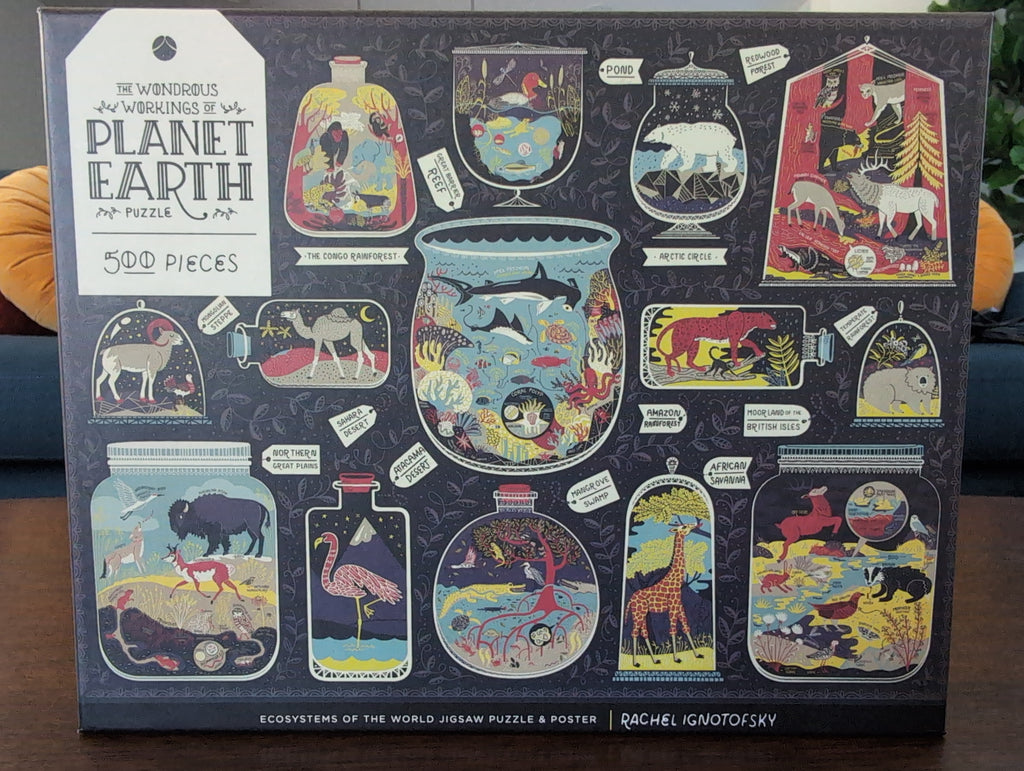 The Wondrous Workings of Planet Earth, 500-piece puzzle, Potter Puzzles