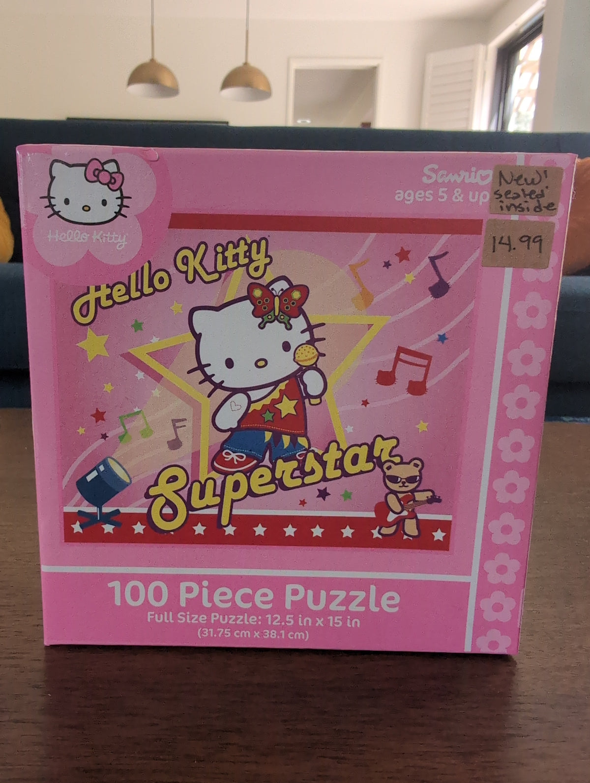Hello Kitty (Superstar), 100-piece kids' puzzle, RoseArt