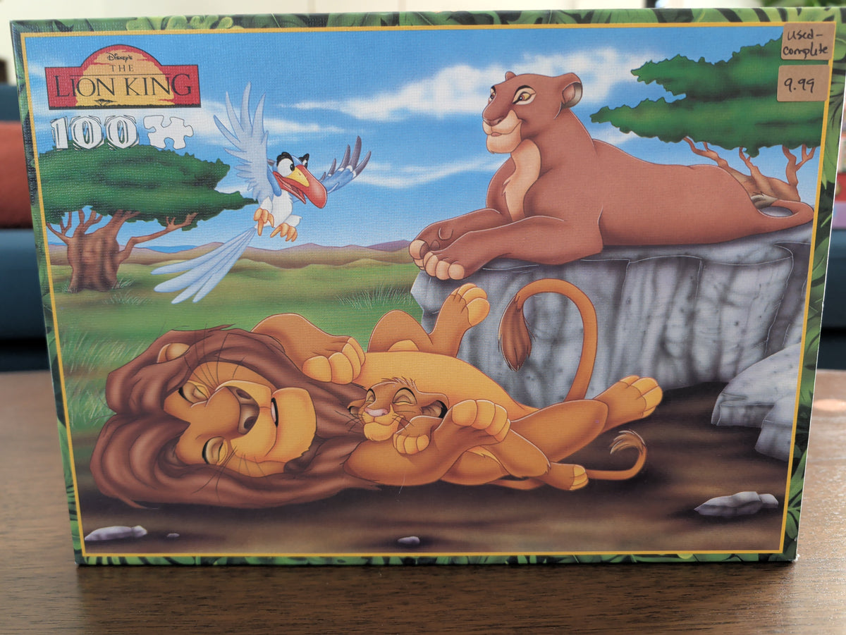 The Lion King, 100-piece kids' puzzle, Jumbo