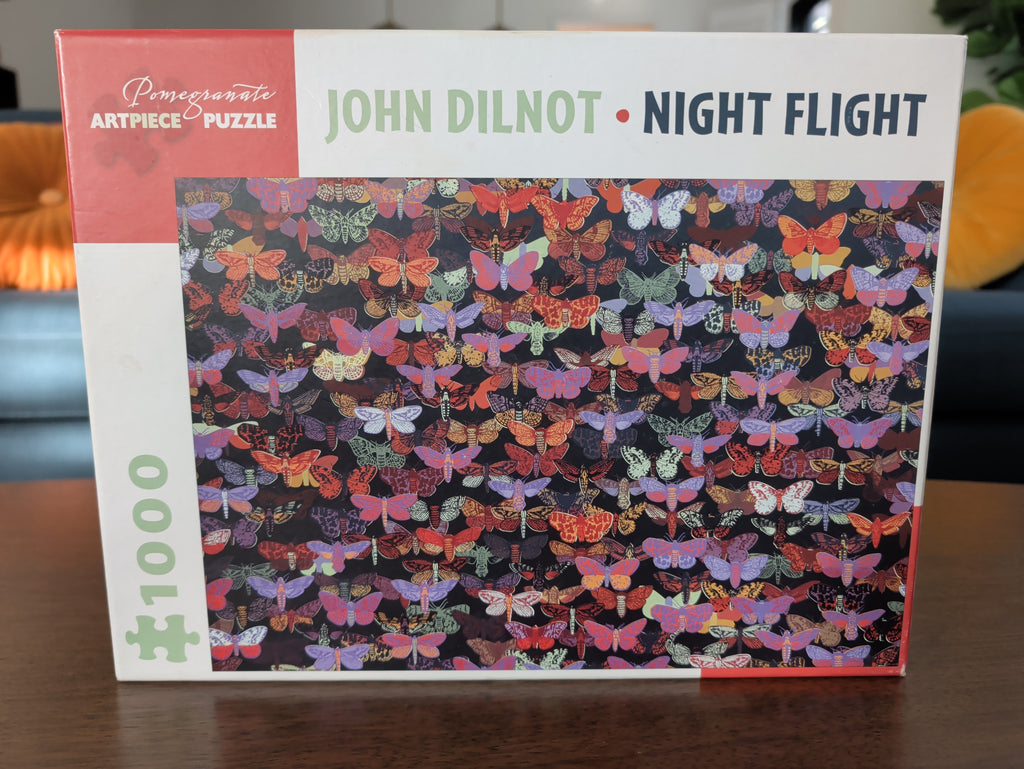 Night Flight - John Dilnot, 1000-piece puzzle, Pomegranate