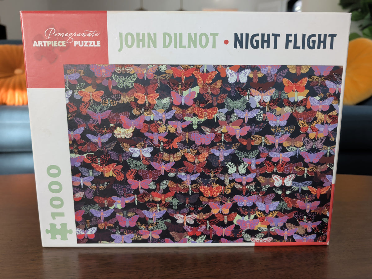 Night Flight - John Dilnot, 1000-piece puzzle, Pomegranate