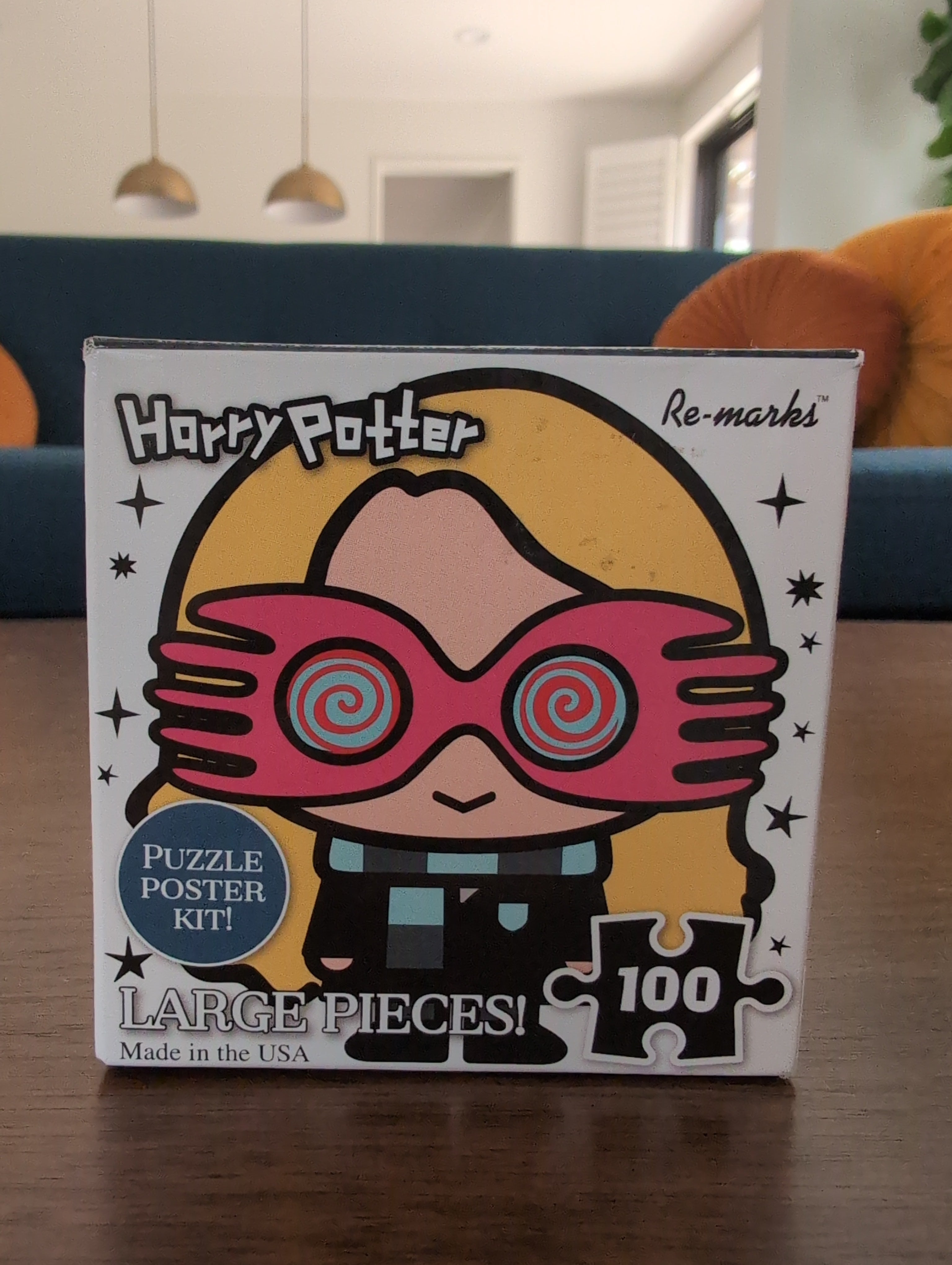 Luna Lovegood (Harry Potter), 100-piece puzzle, Re-Marks