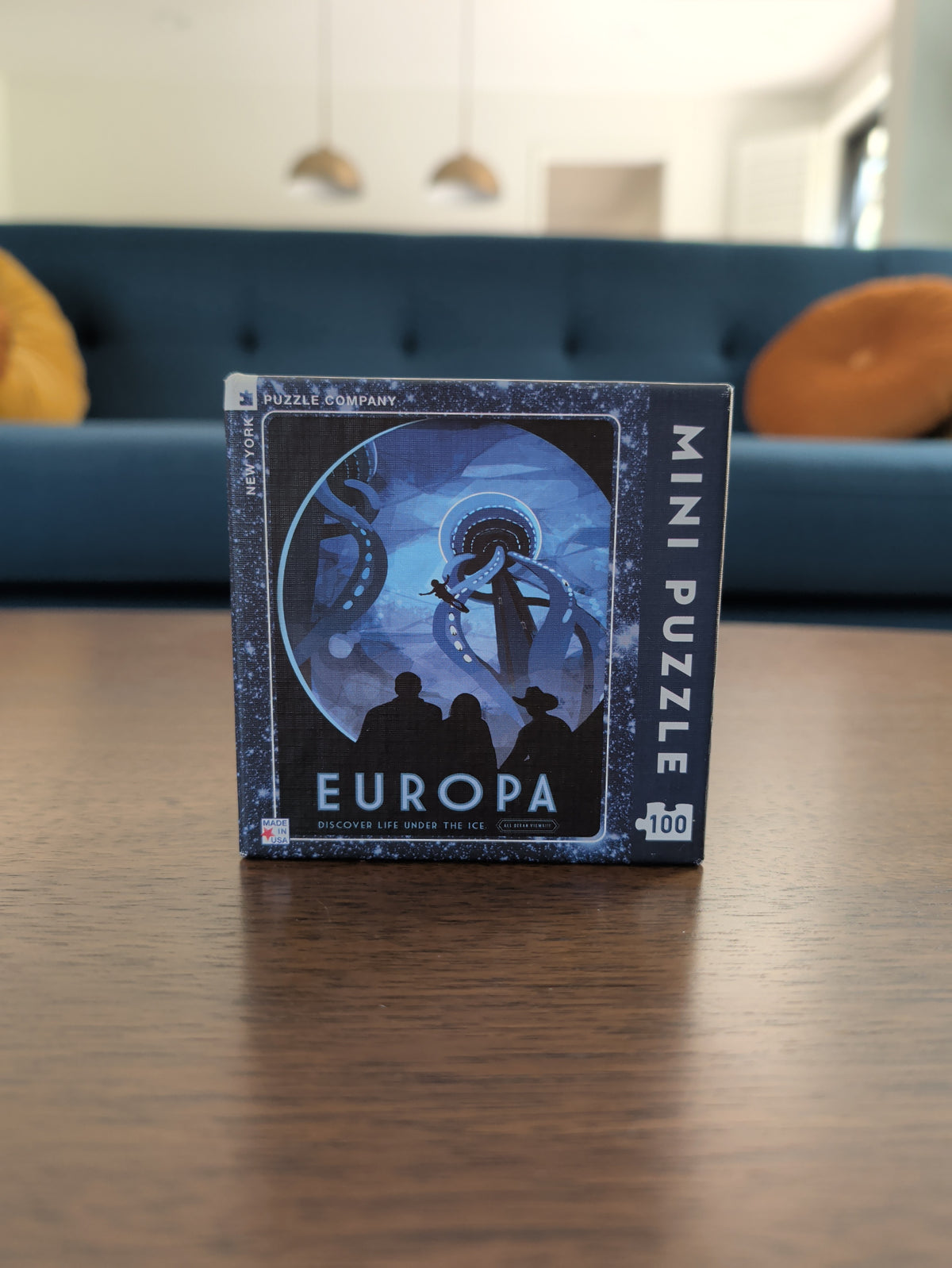 Europa, 100-piece puzzle, New York Puzzle Company