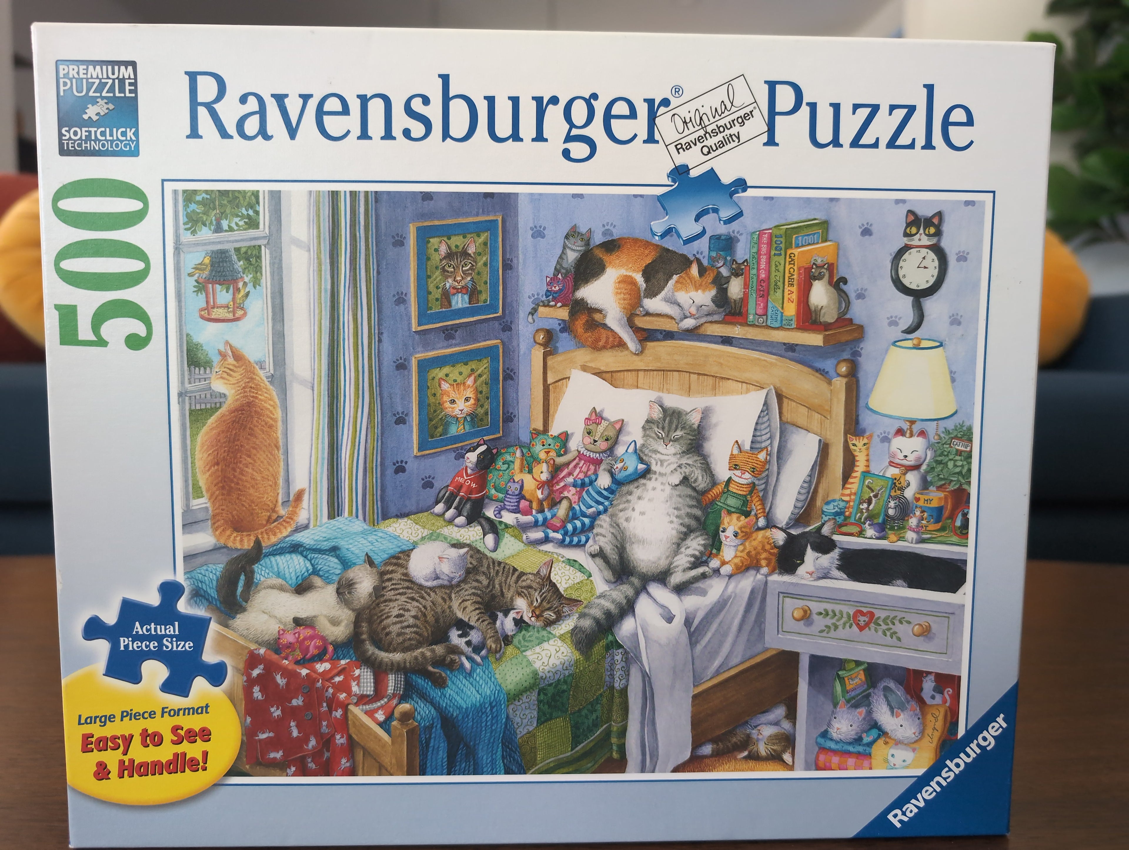 Cat Nap, 500-piece puzzle, Ravensburger