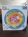 Poke Bowl (Circle of Colors), 500-piece round puzzle, Ravensburger