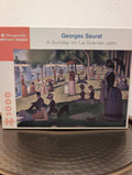 A Sunday on La Grande Jatte - Georges Seurat, 1000-piece puzzle, Pomegranate