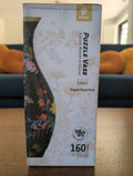 Elegant Floral Print 3-D Vase, 160-piece 3D puzzle, Pintoo