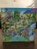 Comic Capers - Golf Safari, 300-piece puzzle, Ceaco