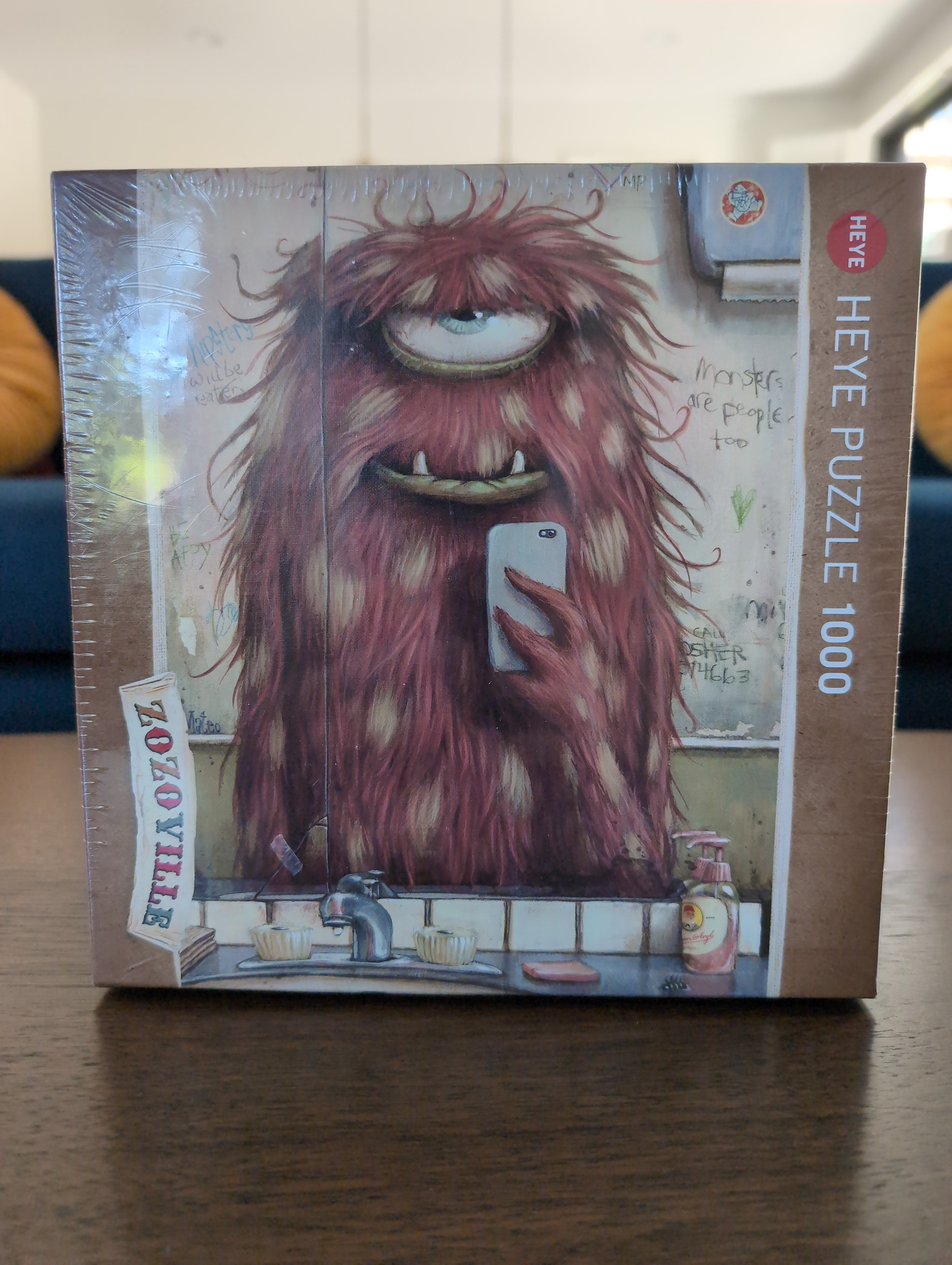 Selfie (Zozoville), 1000-piece puzzle, Heye