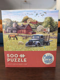 Summer Afternoon on the Farm, 500-piece puzzle, Cobble Hill