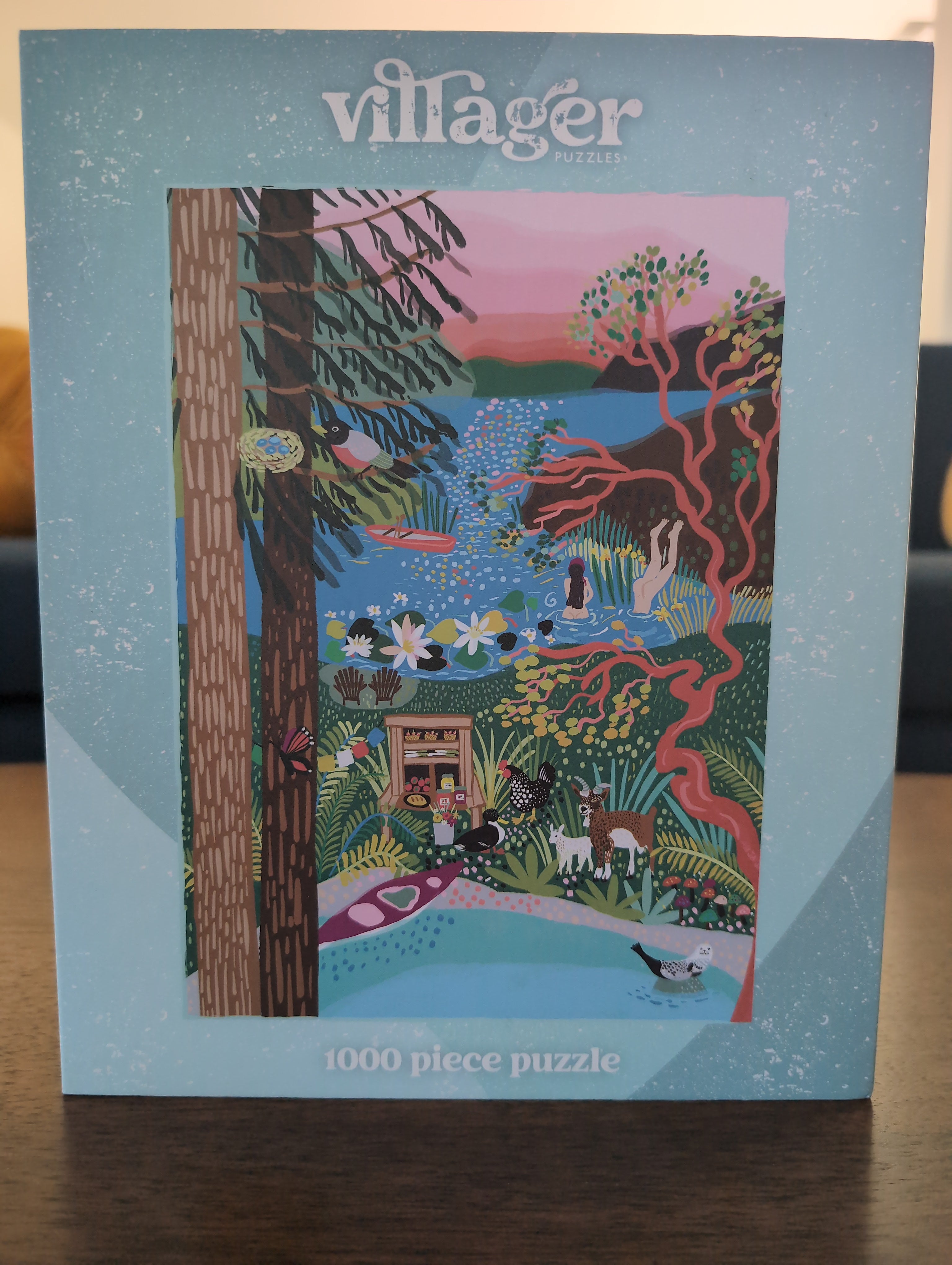 Salt Spring Island, 1000-piece puzzle, Villager