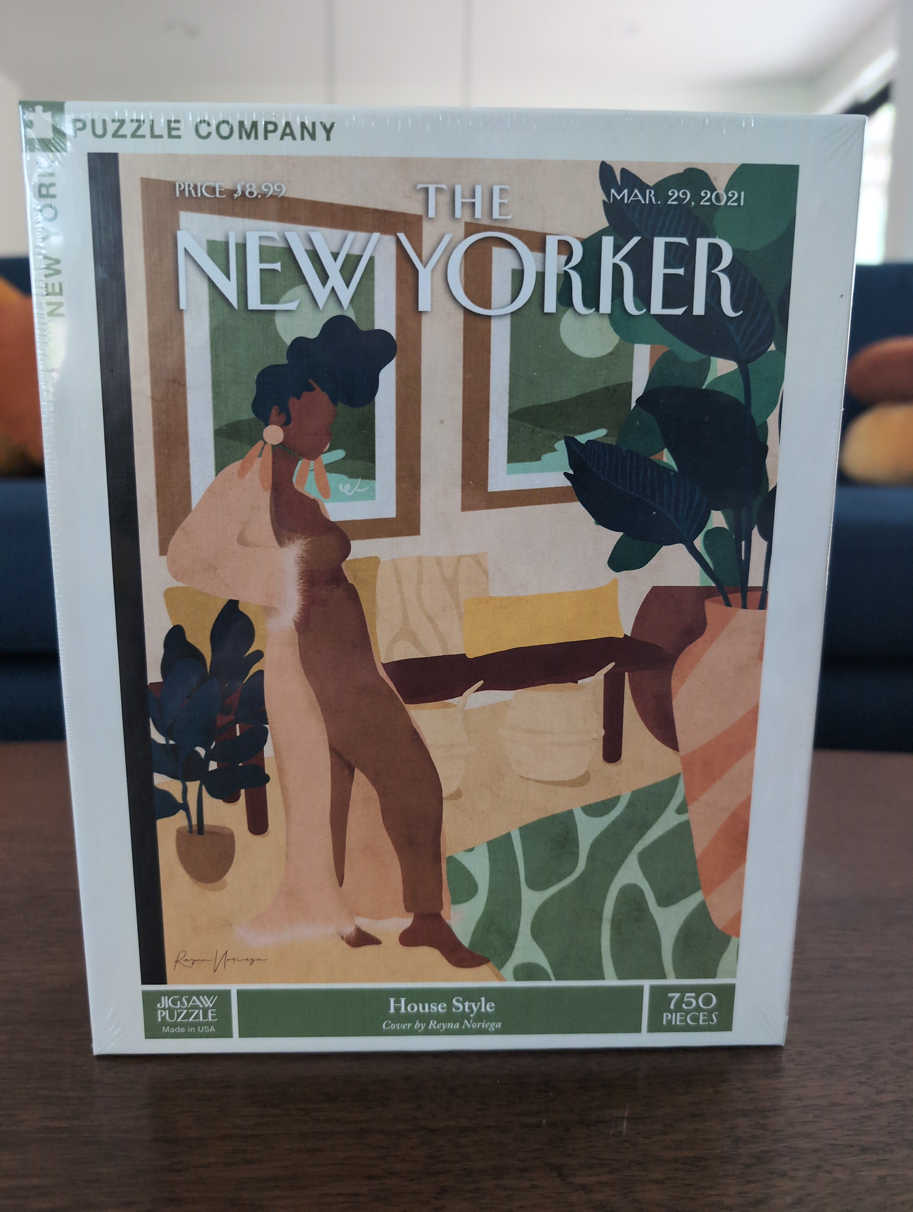 House Style (New Yorker cover), 750-piece puzzle, New York Puzzle Company