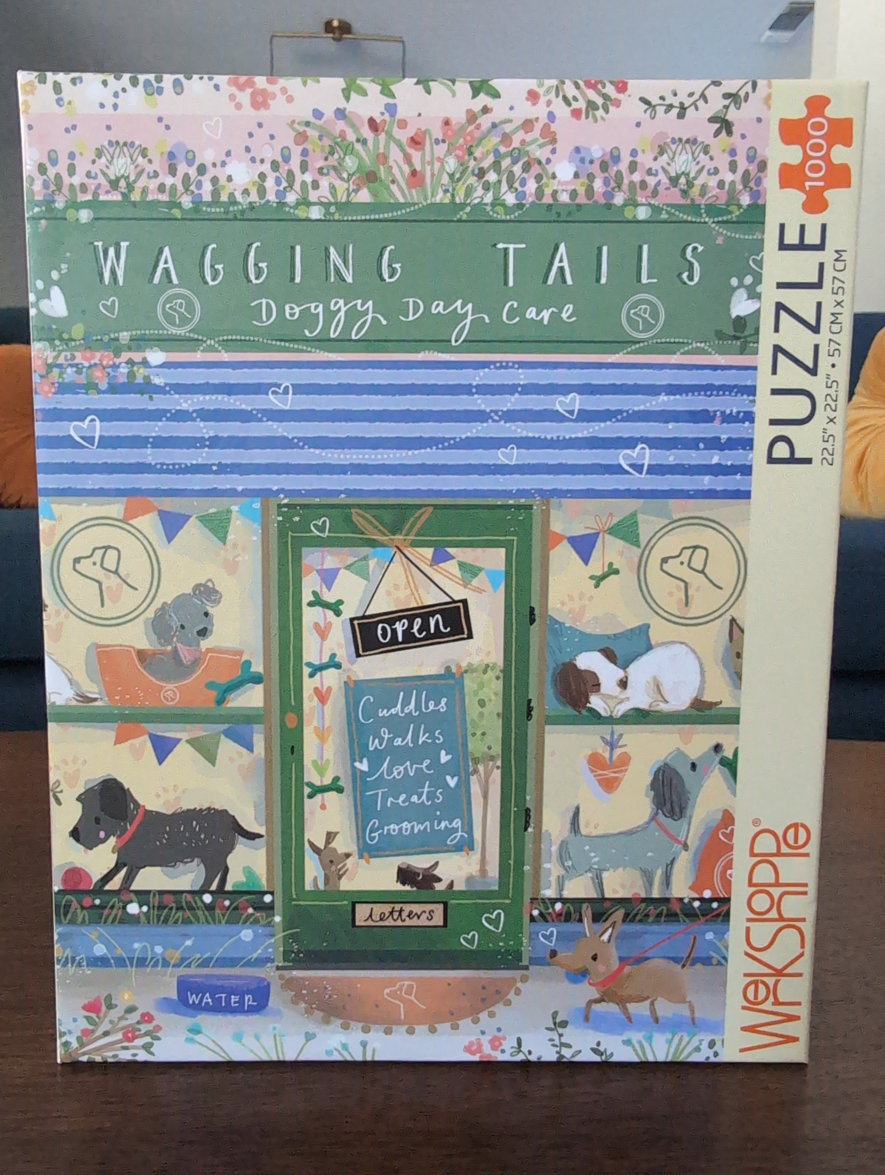 Wagging Tails, 1000-piece puzzle, WerkShoppe