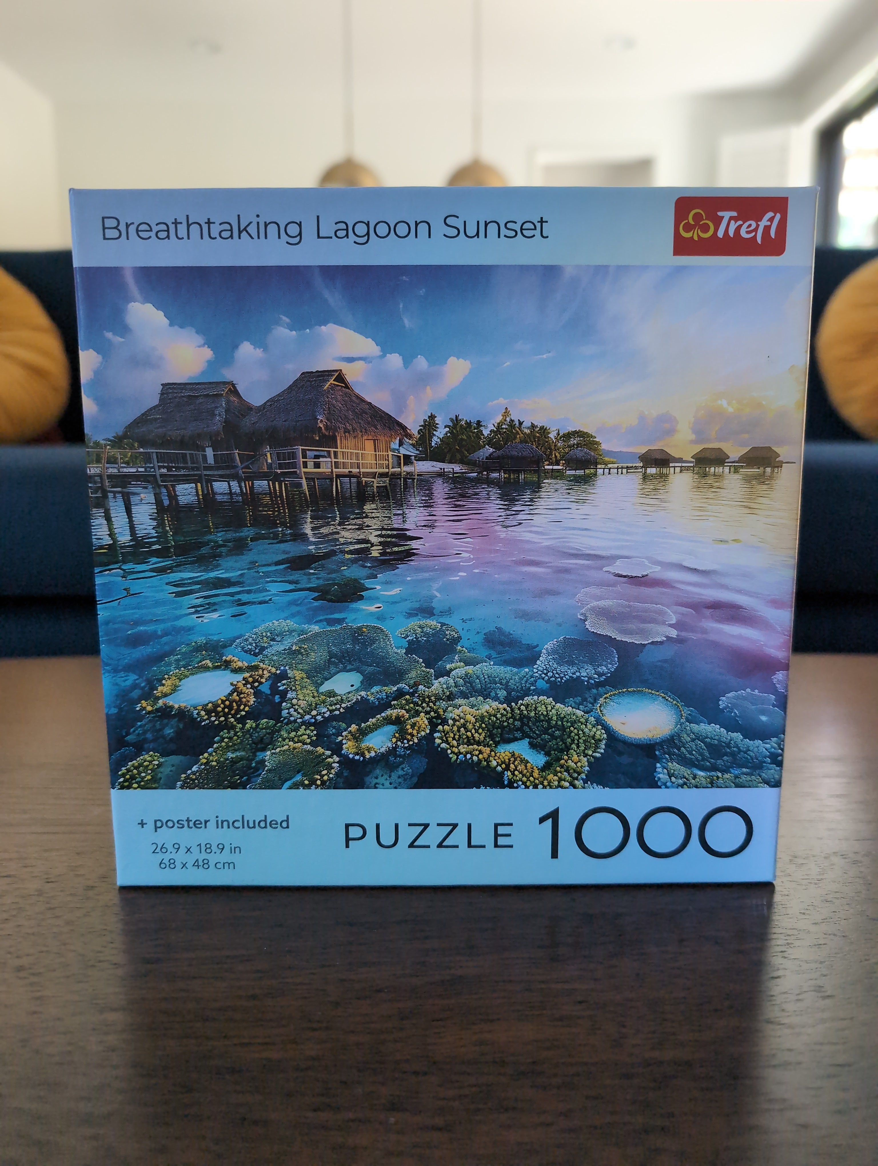 Breathtaking Lagoon Sunset, 500-piece puzzle, Trefl