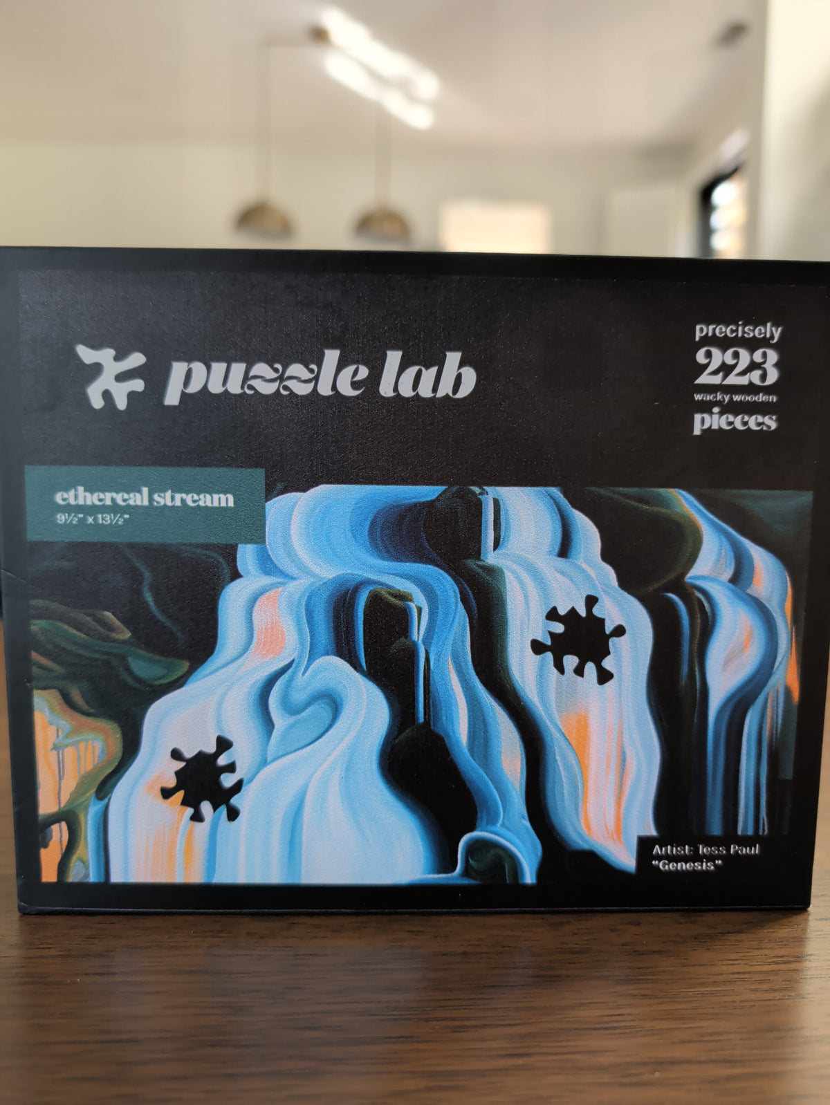 Ethereal Stream, 223-piece wooden puzzle, Puzzle Lab