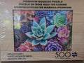 Simple Succulents, 500-piece wooden puzzle, Buffalo Games