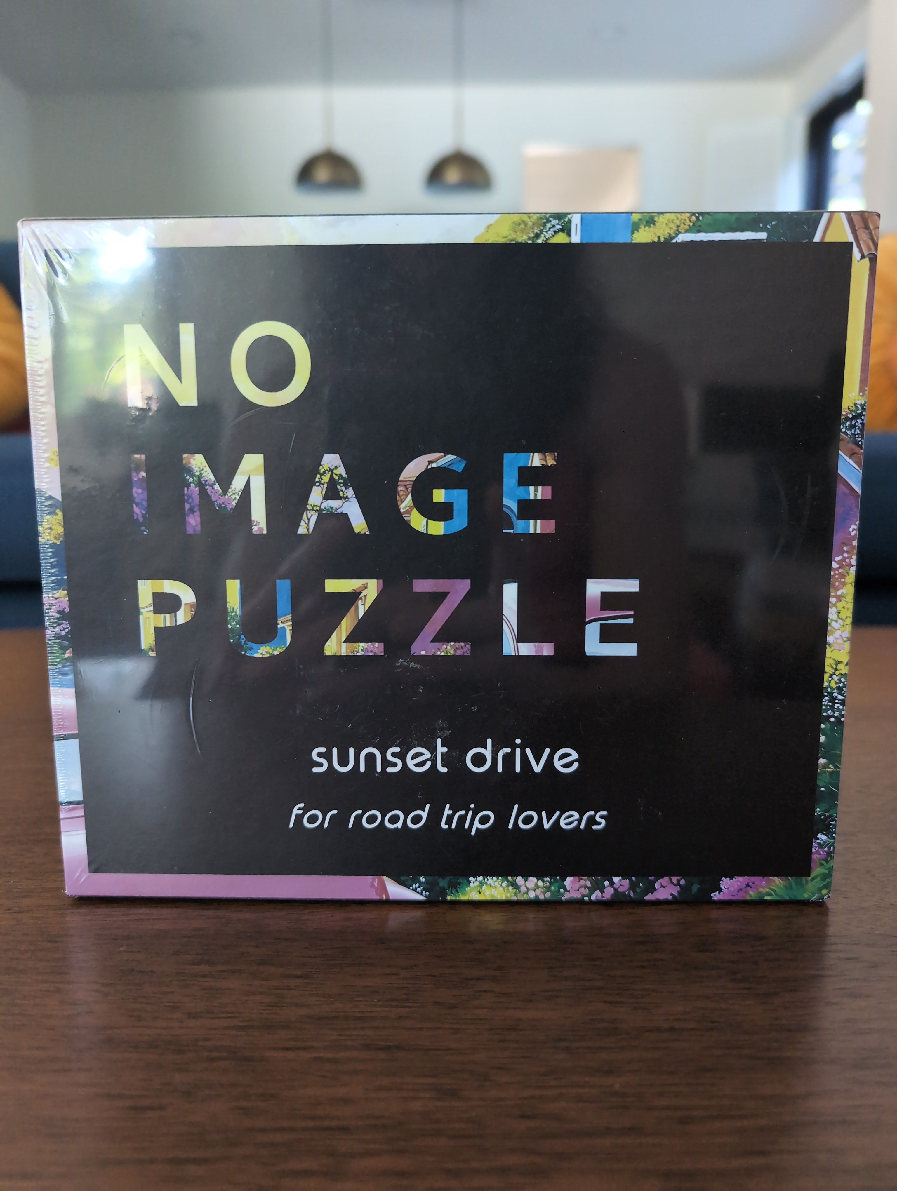Sunset Drive, 1000-piece 'no image' puzzle, Normic