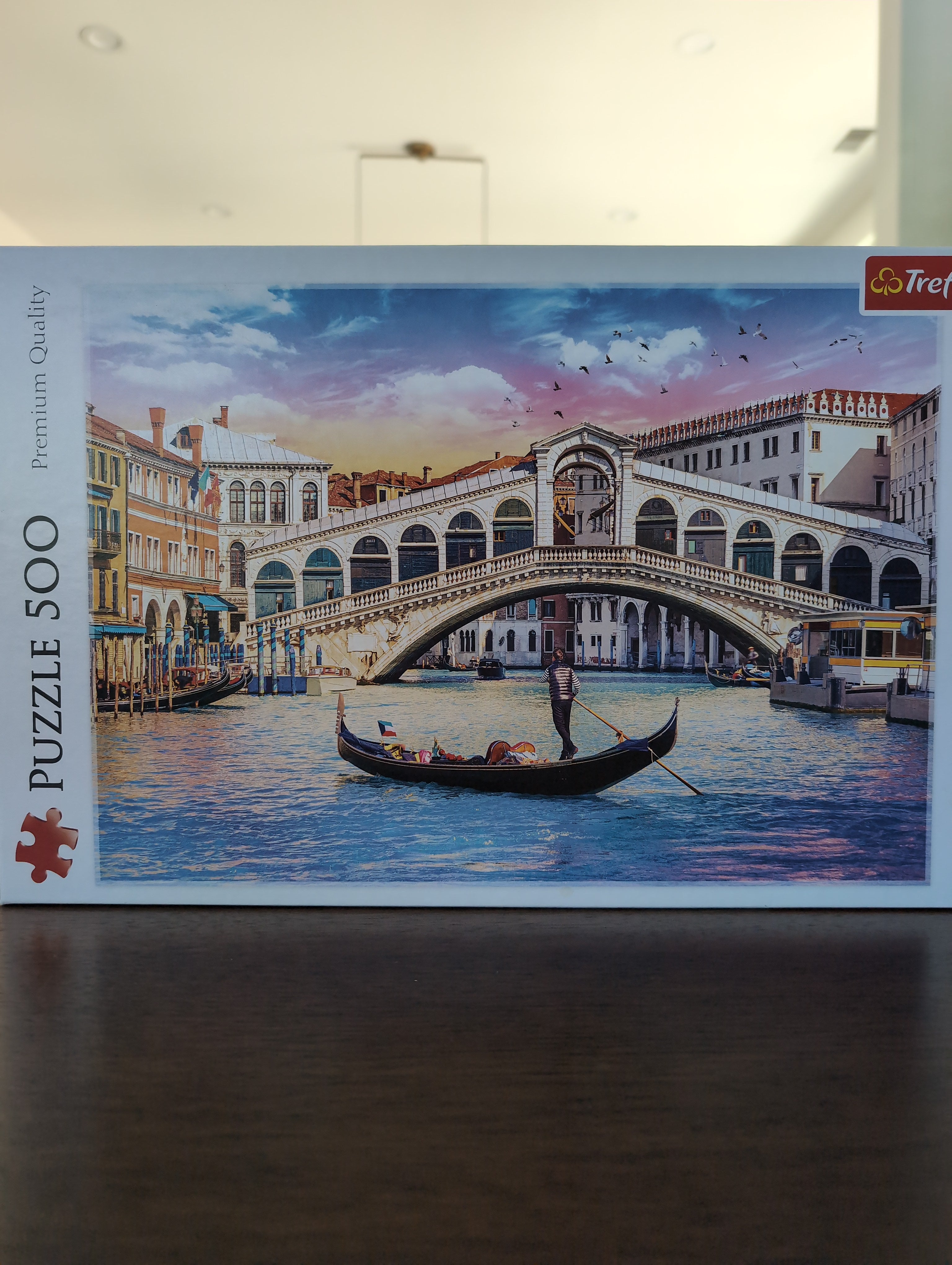 Rialto Bridge, Venice, 500-piece puzzle, Trefl