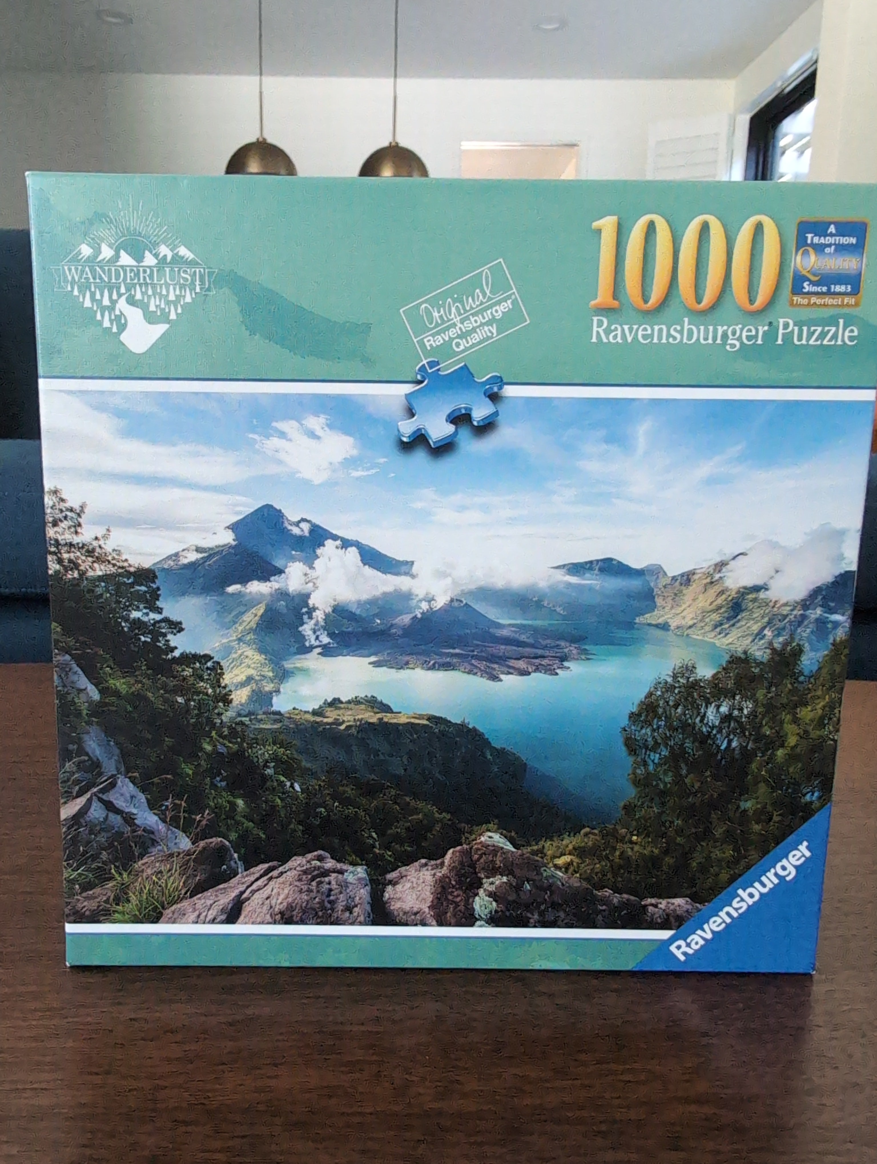 Crater Lake, 1000-piece puzzle, Ravensburger