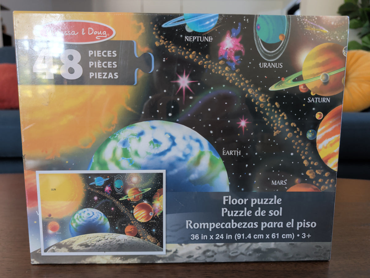 Solar System, 48-piece kids' puzzle, Melissa and Doug