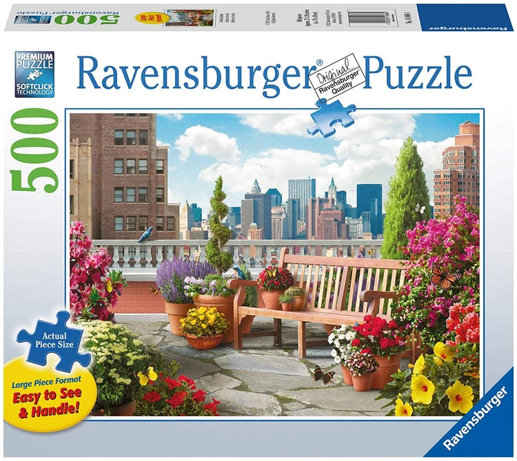Rooftop Garden, 500-piece puzzle, Ravensburger