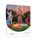 The Birth of Spirit Gardener - Adrian Cox, 500-piece round puzzle, Pomegranate