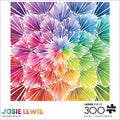 Square Petals (Josie Lewis), 300-piece puzzle, Buffalo Games
