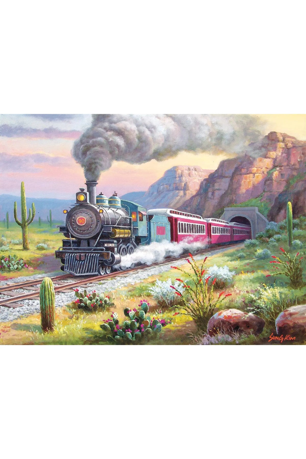 Desert Run, 500-piece puzzle, SunsOut