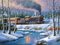 Winter Forest Express, 500-piece puzzle, SunsOut