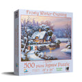 Frosty Winter Evening, 500-piece puzzle, SunsOut