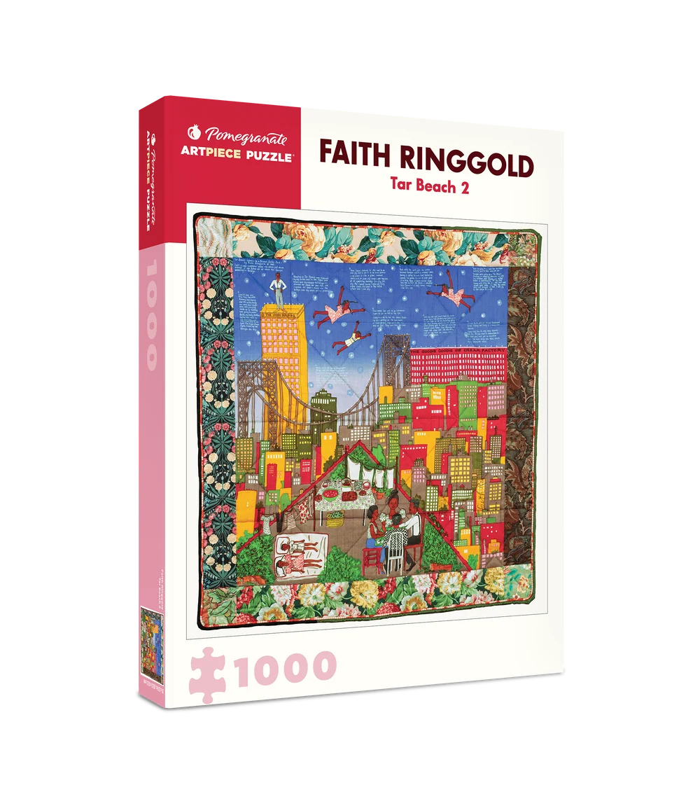 Tar Beach 2 - Faith Ringgold, 1000-piece puzzle, Pomegranate