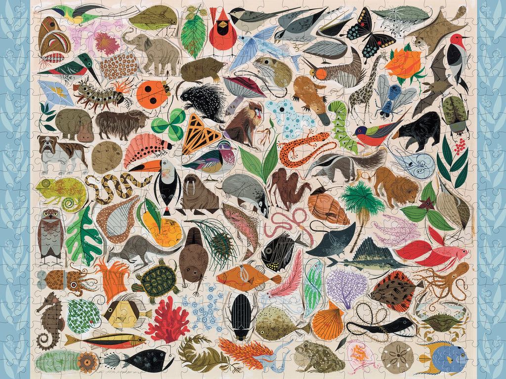 Tree of Life - Charley Harper, 500-piece puzzle, Pomegranate