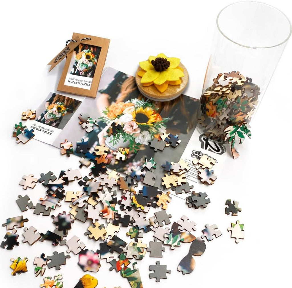 I Go to (250) Pieces (Summer), 250-piece wooden puzzle, Trove