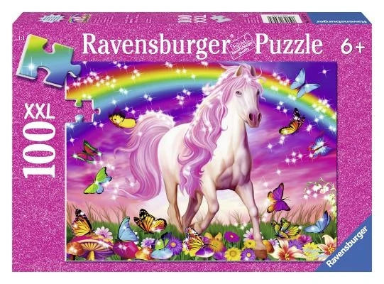 Horse Dream, 100-piece kids' puzzle (with glitter!), Ravensburger