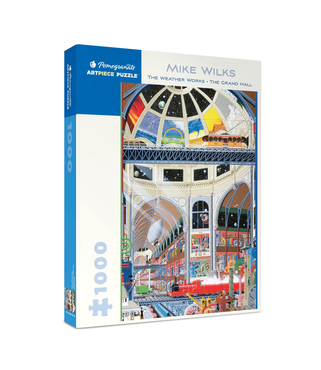 The Weather Works, The Grand Hall - Mike Wilks, 1000-piece puzzle, Pomegranate