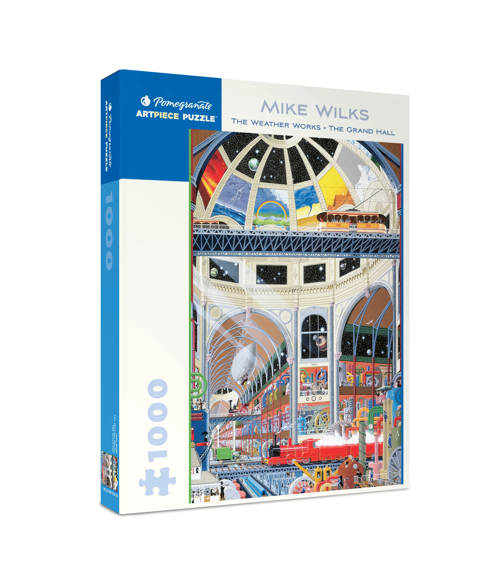 The Weather Works, The Grand Hall - Mike Wilks, 1000-piece puzzle, Pomegranate